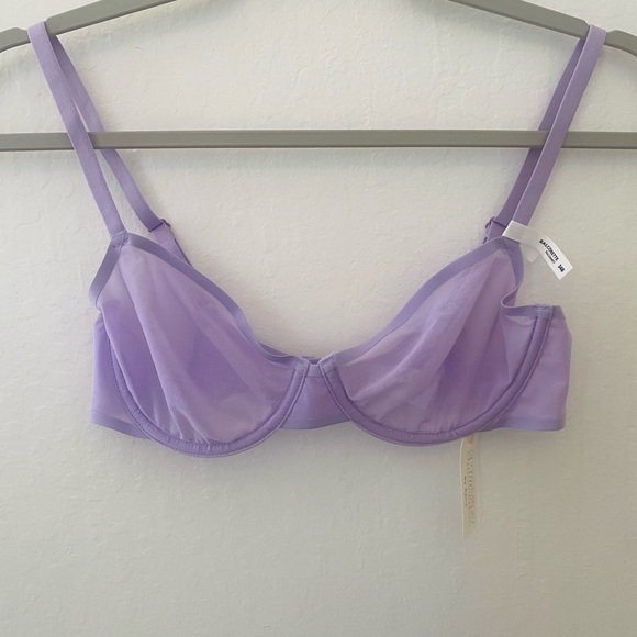 Aerie Lavender Underwire Bra - Smoothez - Picture 1 of 5